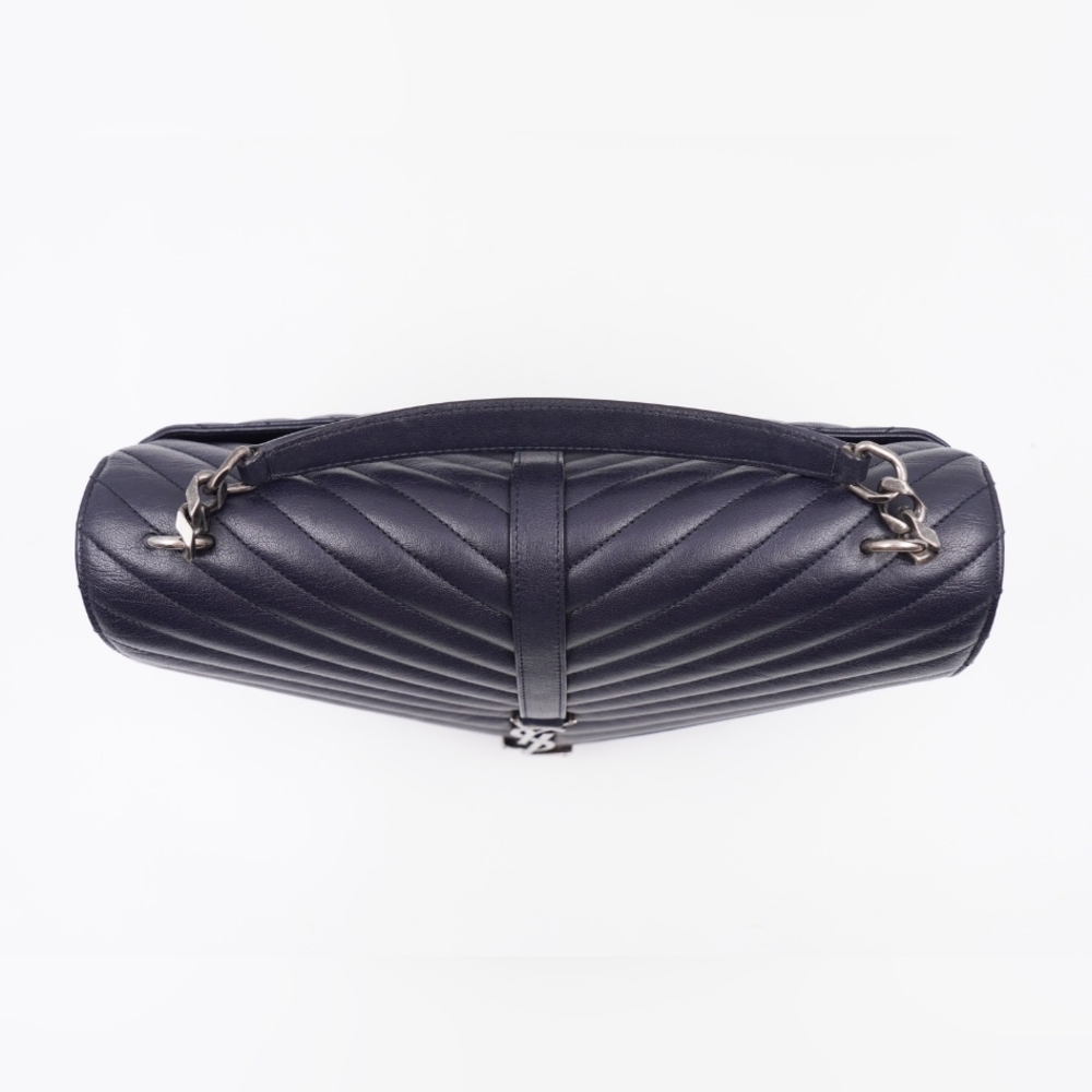 CE28 💟 Saint Laurent Leather College Large - Picture 4 of 16